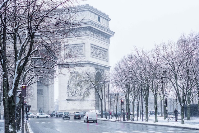 invierno en paris